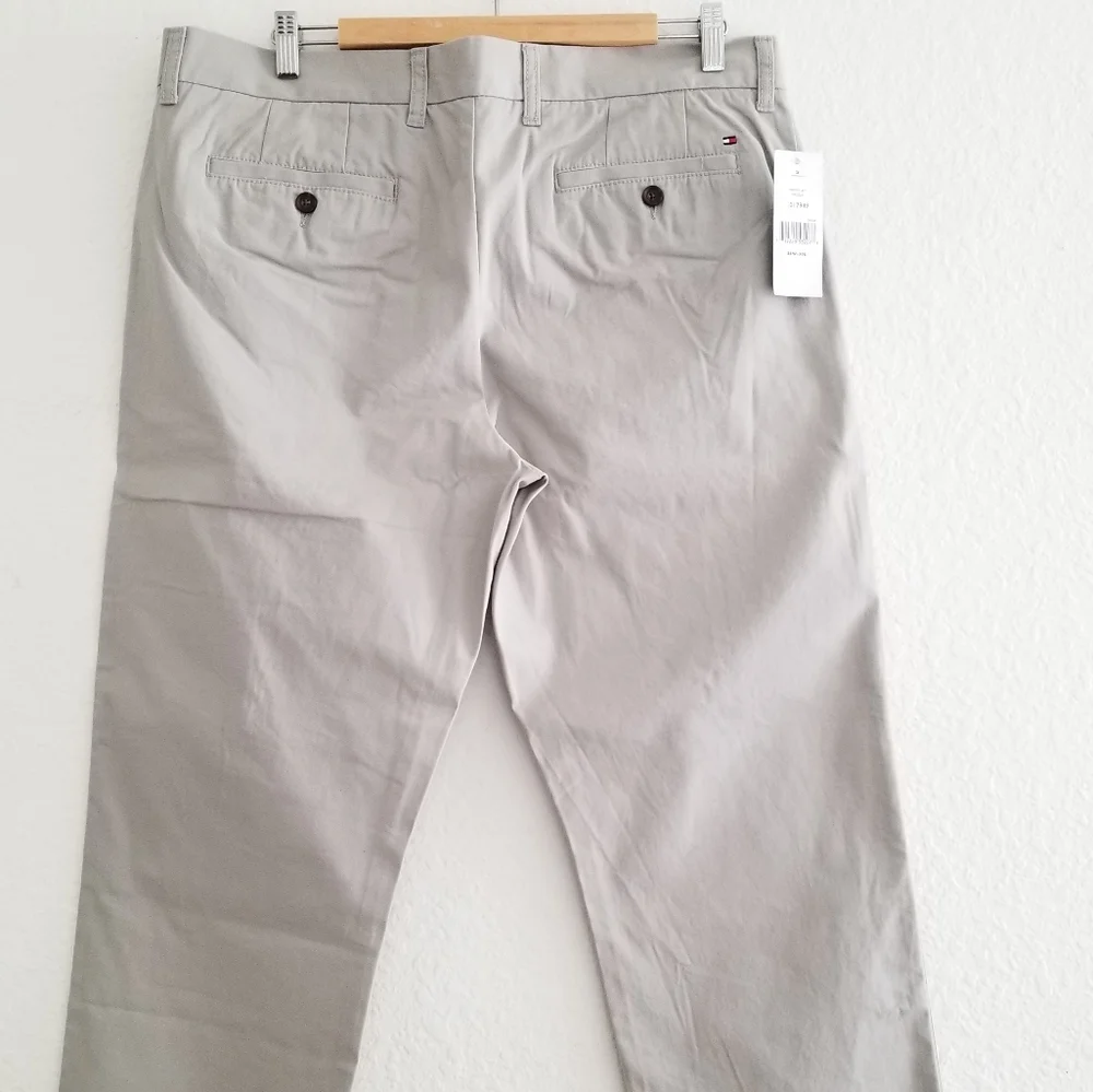 Tommy Hilfiger Mens Pants Gray Size 36/30 - Picture 4 of 9